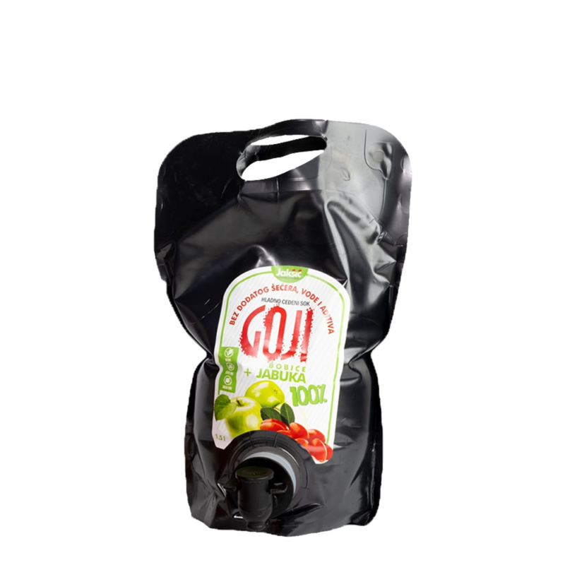 MIX MATIČNI SOK ZELENA JABUKA I GOJI BOBICE (GRANNY SMITH & GOJI BERRY) 1.5L   >>>
